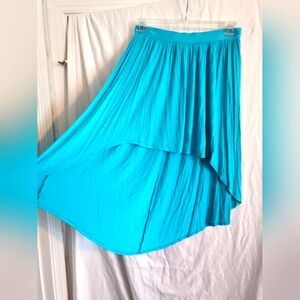 Teal skirt